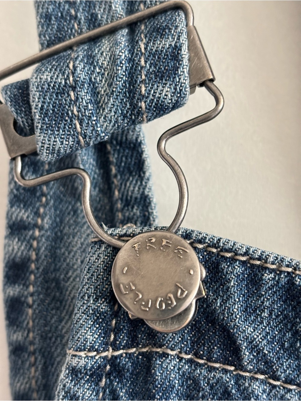Free People - Women's Denim Overalls - Size 27 - Picture 9 of 9